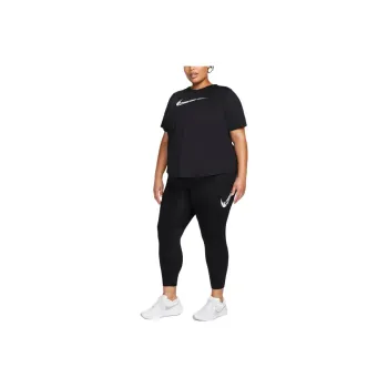 Nike Mid-Rise 7/8 Running Leggings With Pockets Casual Pants Women's Black