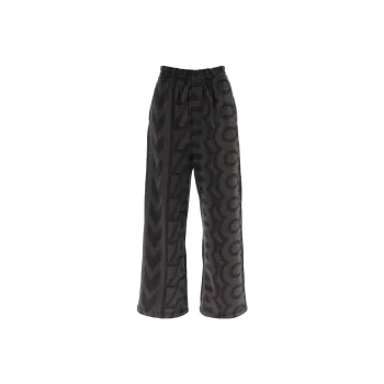 MARC JACOBS Monogram Printed Oversized Sweatpants