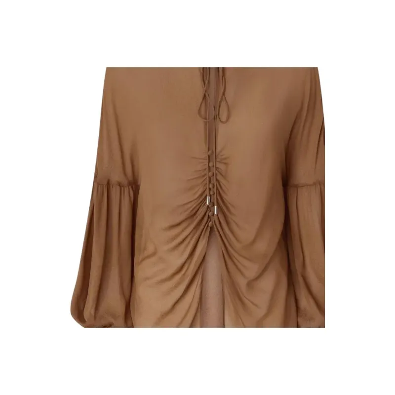 PINKO Draped Blouse-2