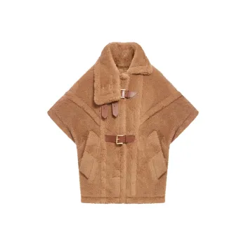 MaxMara Buckle Detailed Short Sleeved Jacket