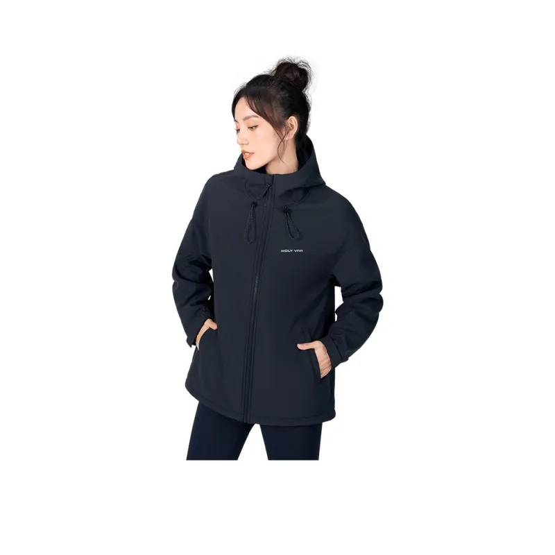 MOLY VIVI Waterproof, Windproof, Abrasion Resistant, Cold Resistant, Thermal, Anti Static Soft Shell Jacket Women's-9
