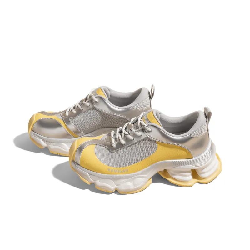 KODI Slip Resistant, Breathable, Height Increasing Low Top Chunky Sneakers Women's-11