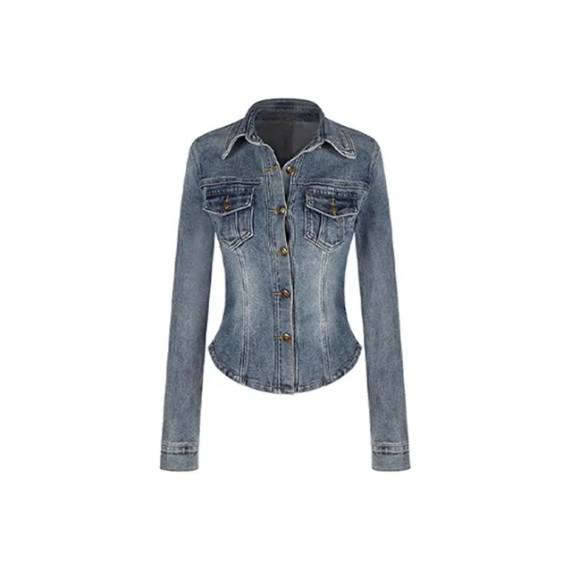 INCO VIBE Denim Jacket Women's Vintage Blue-0