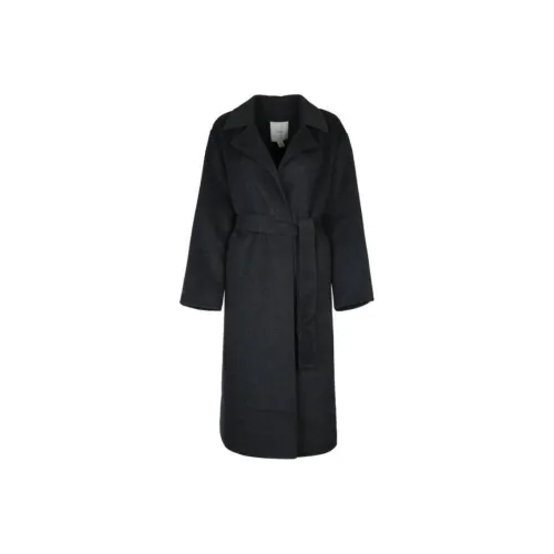 Calvin prints Double Face Wrap Coat