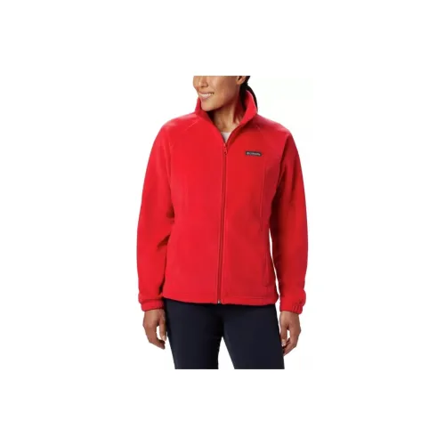 Columbia Benton Springs™ Full Zip Sweat-shirt Jacket Jacket Women's Red Lily