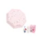 Pink All-over Print Hello Kitty Diamond Pattern Automatic Umbrella+Doll+Shopping Bag