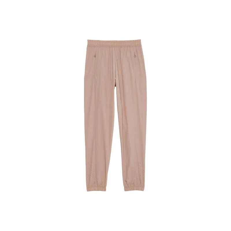 Victoria's Secret Parachute Weekender Jogger Pants/TOGOBT Casual Pants Women's Agate Nude Taupe-0