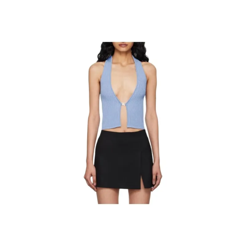 Misbhv Tank Tops Women's Blue-0