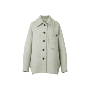 III VIVINIKO Coats Women's Light Gray