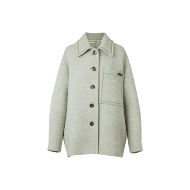 III VIVINIKO Coat Women's Light Gray-0