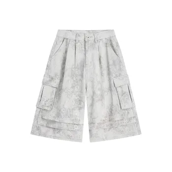 QOTRIOCK Denim Shorts Unisex