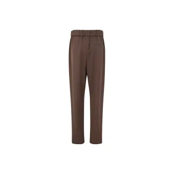 GIORGIO ARMANI High Waist Straight Leg Trousers
