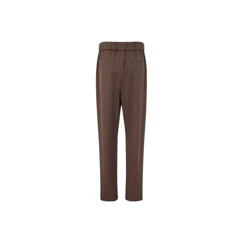 GIORGIO ARMANI High Waist Straight Leg Trousers