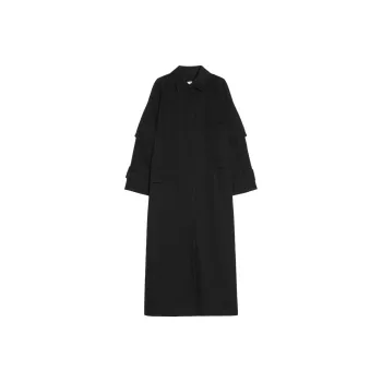 MaxMara Trench Coat Women's Black