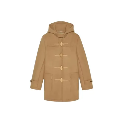 SAINT LAURENT Coats Women's Beige