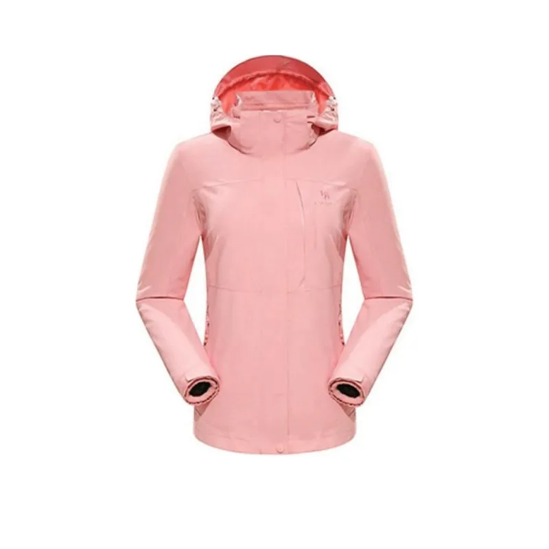 CAMEL Water Resistant Windproof Wear Resistant Warm Cold Resistant Rainproof Windbreaker Jacket Women's-0
