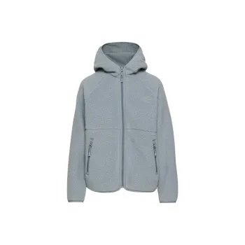 ARITZIA Tna Polartec Thermal Pro Hooded Zip Hoodie Velvet-feel Coat Women's Shady Blue/Dark Blue