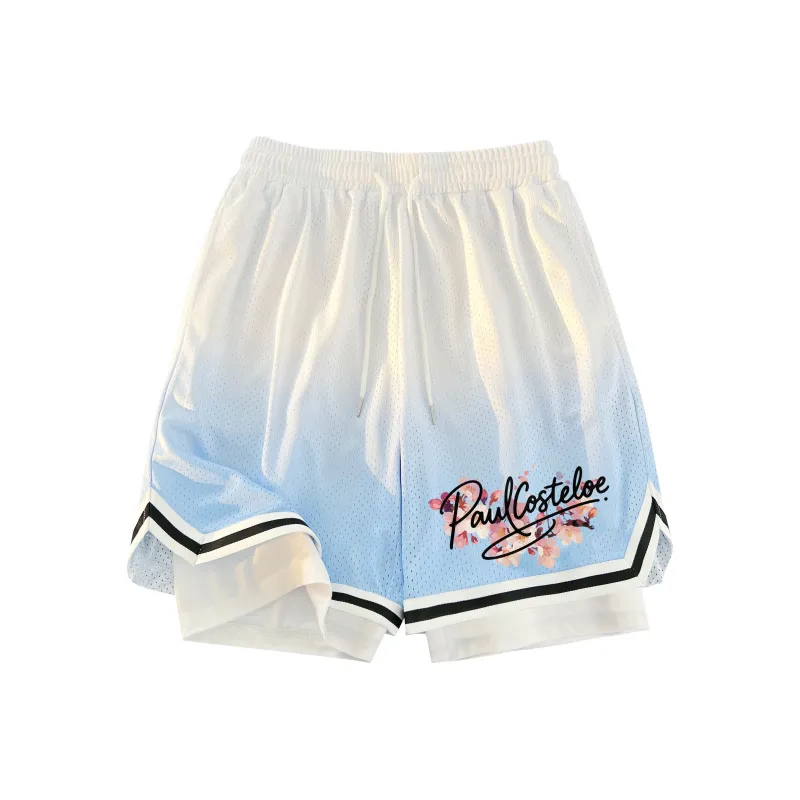 PAUL COSTELLOE Basketball Shorts Unisex-16