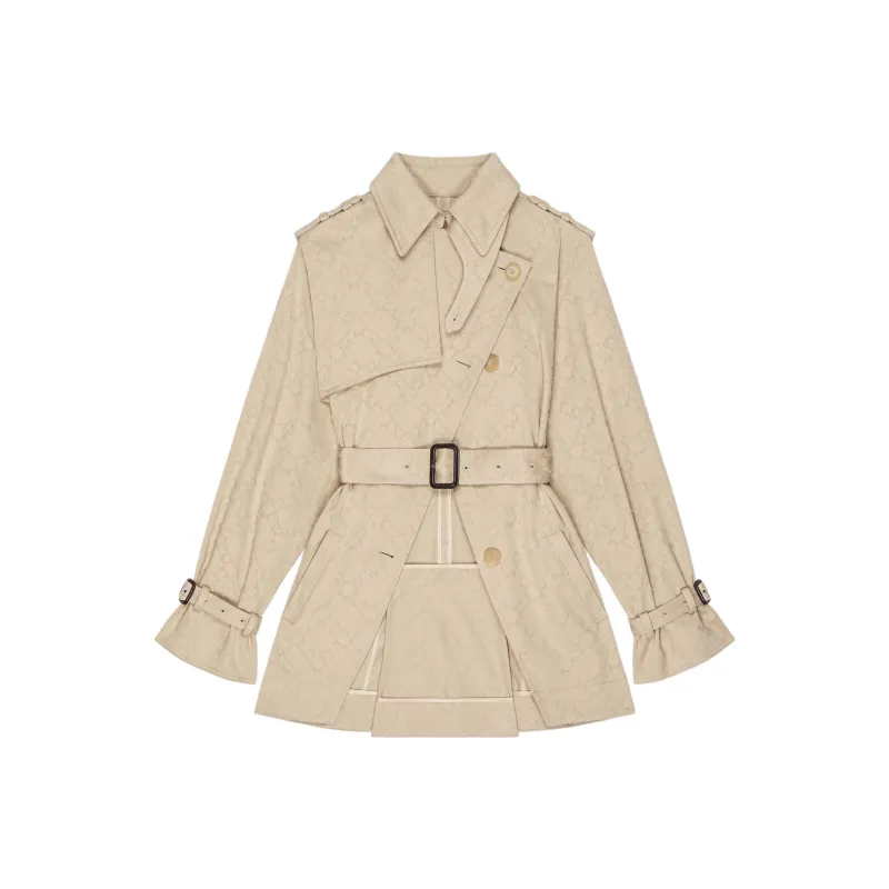Givenchy SS25 Trench Coat Women's Light Beige-0