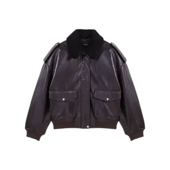 Maje Puffer Jacket Women's Brown