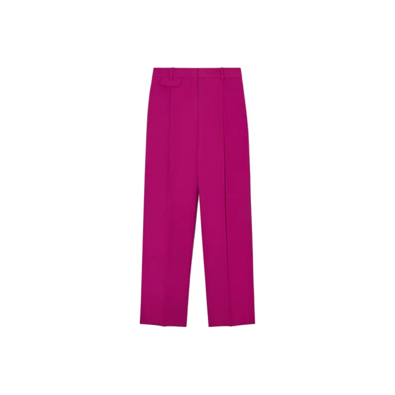 COS Casual Pants Women's Fuchsia-0