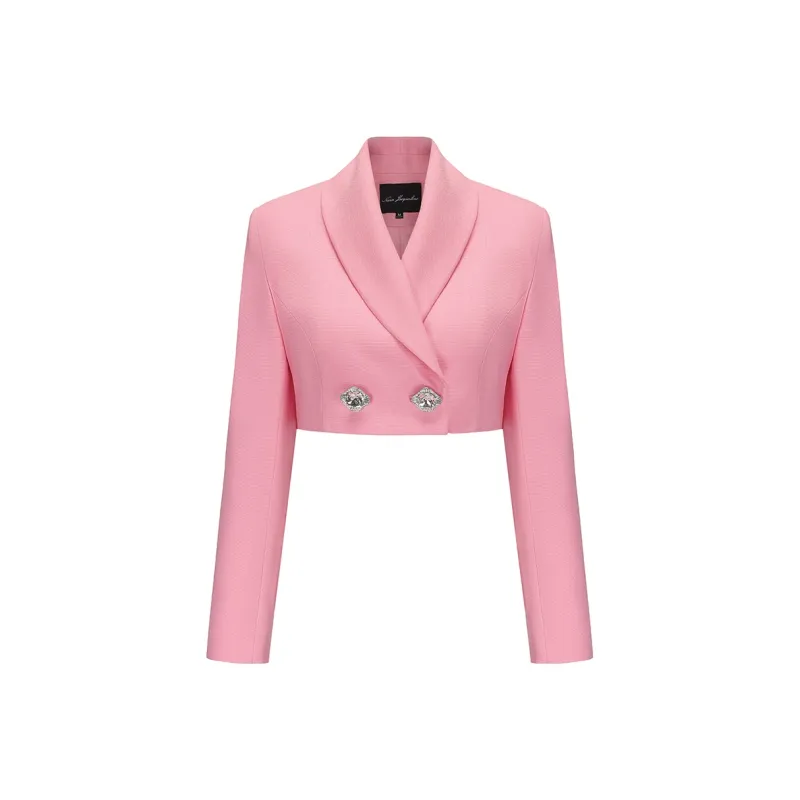 NANA JACQUELINE Cropped Coat Women's-4