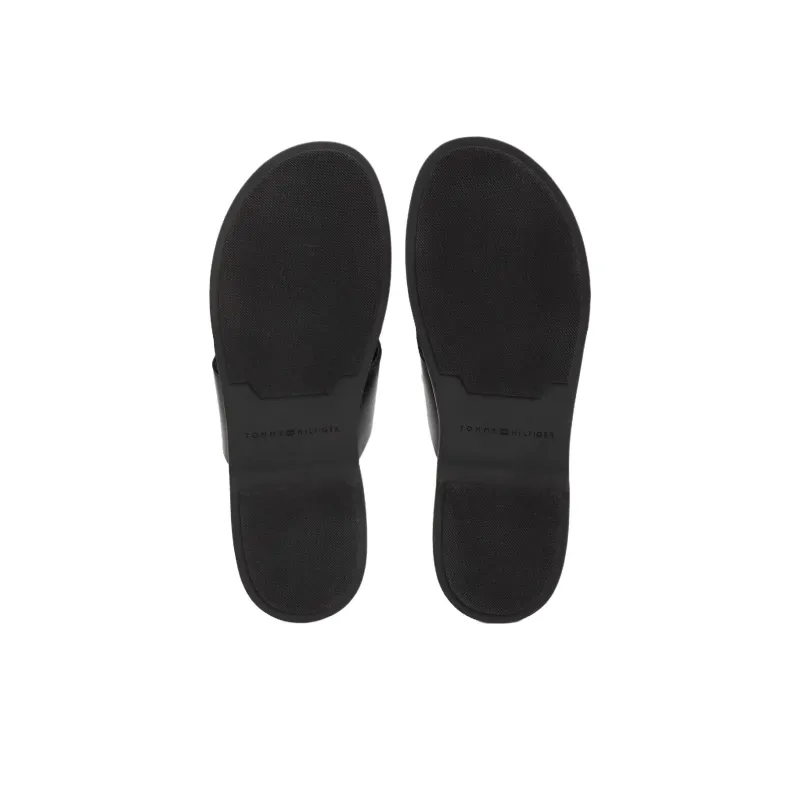 Tommy Hilfiger Slip Resistant Slide Slippers Men's Black-5