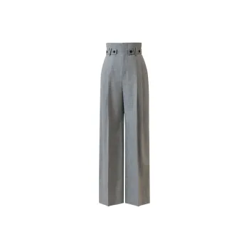 NancyCavally Casual Pants Women's Light Gray