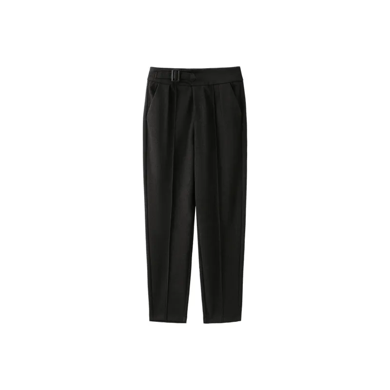 H YXIANG Casual Pants Women's Dark Gray-0