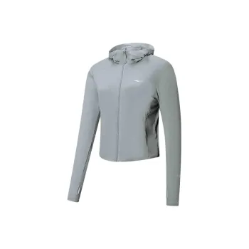 Erke Sports Collection Breathable UV Protection Quick Dry Sun Protection Clothing Women's Glacier Gray