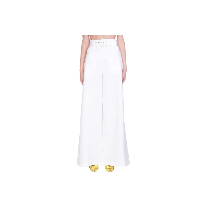 Zimmermann Casual Pants Women's White-0