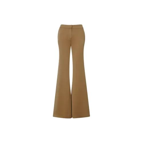 ROSESTUDIOBYGUOPEI Casual Pants Women's Coffee Gold