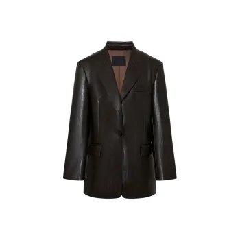 MOCO Business Suit Women's Red Brown