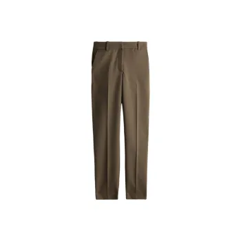H&M Casual Pants Women's Dark Khaki Green
