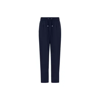 HERNO Lightweight Drawstring Cropped Trousers