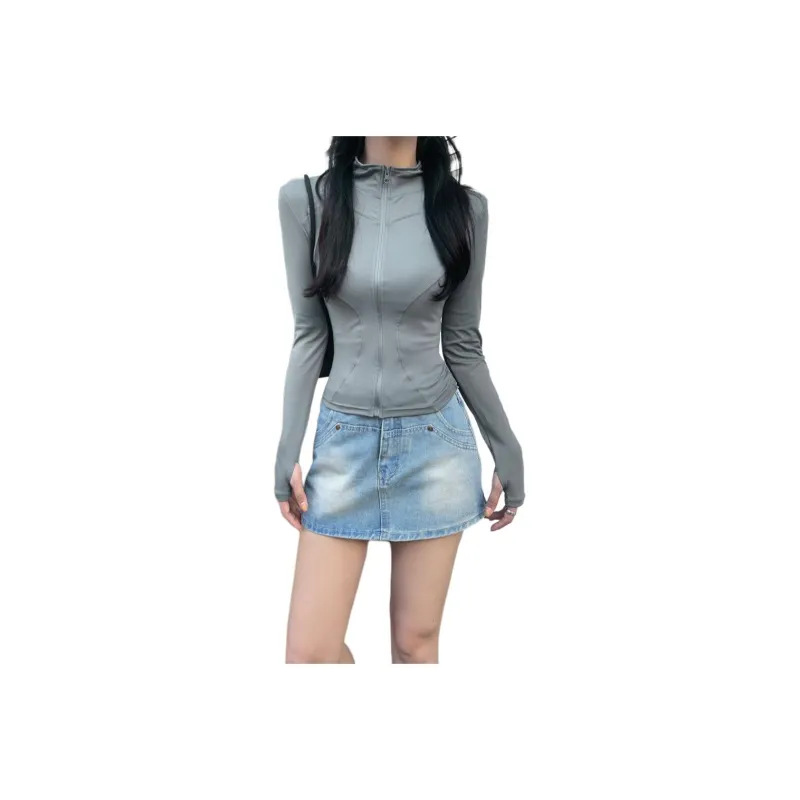 Mu Qingqing Yoga Jackets Women's-6