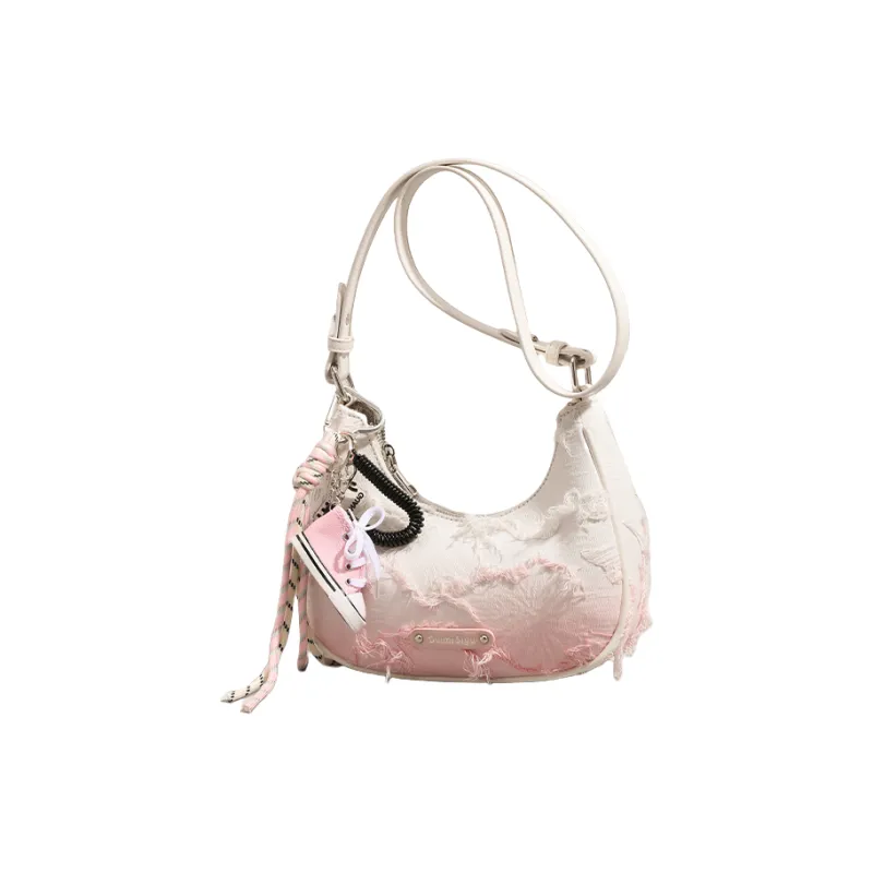 OCTSUI PU Shoulder Bag Regular Women's Ecru-5