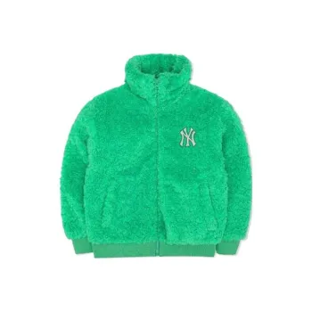 MLB New York Yankees Velvet feel Coat Women's Green