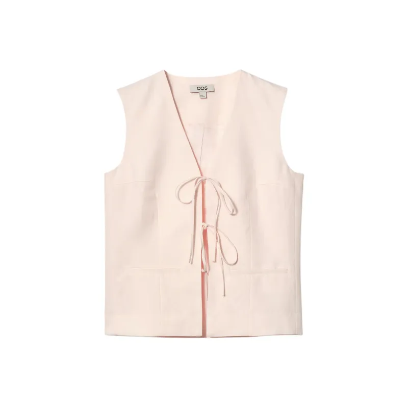 COS Vests Women's Light Pink-0
