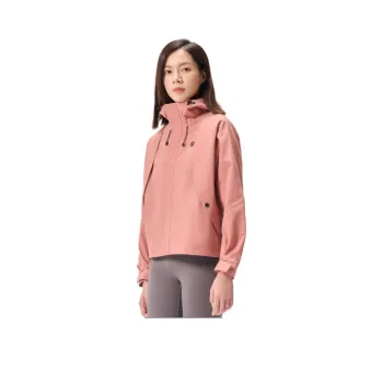 OUTDOOR PRODUCTS Windproof, Abrasion Resistant, And Water Repellent Windbreaker Jacket Women's Mineral Red