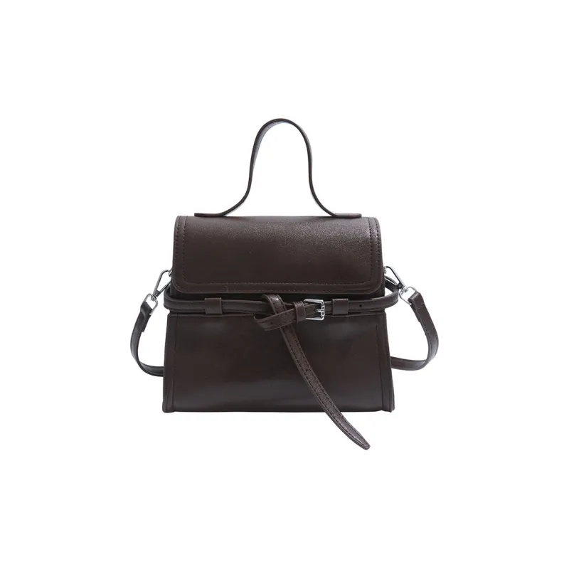 RIVMIND PU Handbag Women's White/Black/Coffee/Brown-10