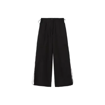 PALM ANGELS Drawstring Hem Wide Leg Trousers
