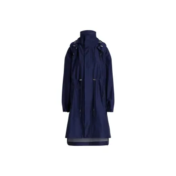 Ralph Lauren FW24 Trench Coat Women's Marine Blue