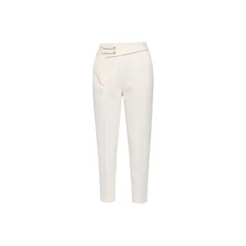E.BECKY Casual Pants Women's Beige