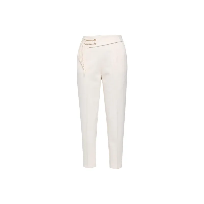 E.BECKY Casual Pants Women's Beige-0