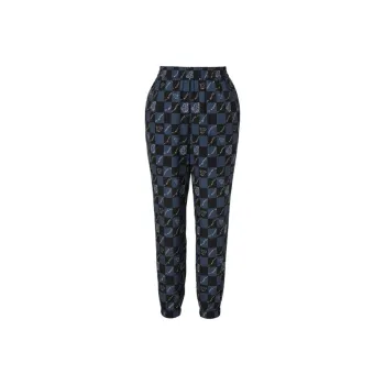 XII BASKET Casual Pants Women's Navy Blue