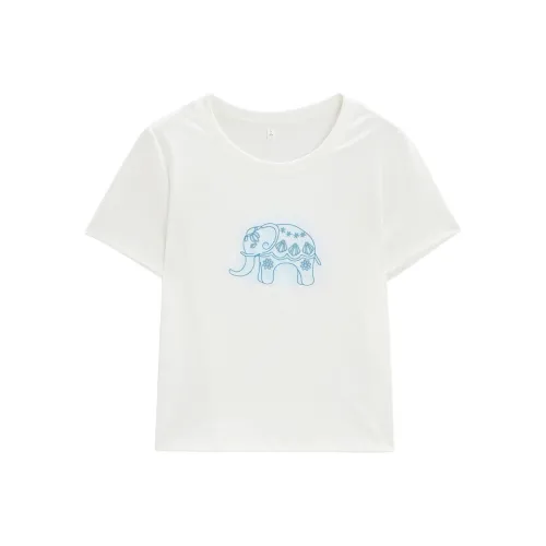Love to serve T Shirts Women's White