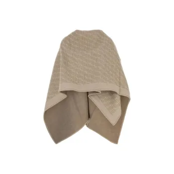 FENDI FF-motif Asymmetric Poncho