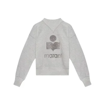ISABEL MARANT Sweatshirt Women's Gray Silver