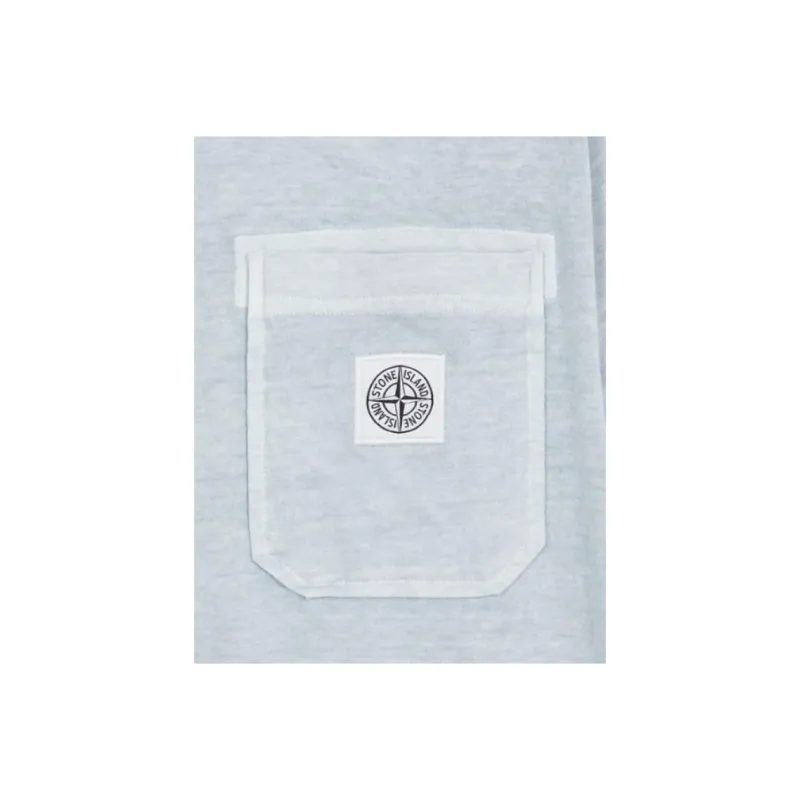 STONE ISLAND T Shirt Men's Sky Blue-3